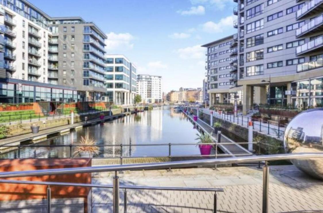 Deluxe River Canal View & Free Secure Parking! Leeds  Exteriér fotografie