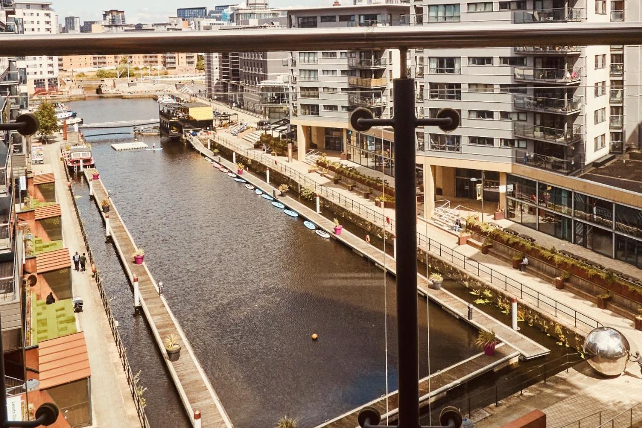 Deluxe River Canal View & Free Secure Parking! Leeds  Exteriér fotografie