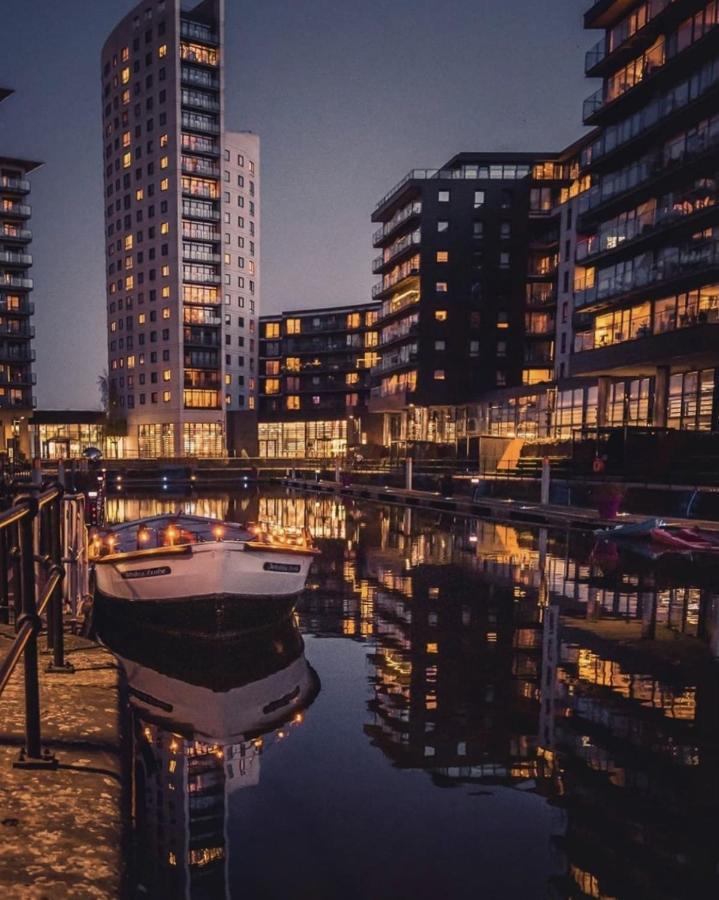 Deluxe River Canal View & Free Secure Parking! Leeds  Exteriér fotografie