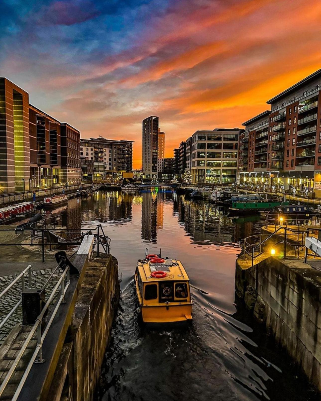 Deluxe River Canal View & Free Secure Parking! Leeds  Exteriér fotografie